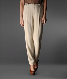 EMPORIO ARMANI - Trouser with tucks