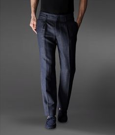 EMPORIO ARMANI - Pantalone con pince