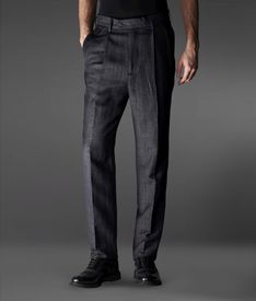 EMPORIO ARMANI - Pantalone con pince