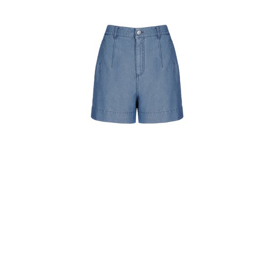 Stella McCartney, Oxford Chambray Kitt Shorts 