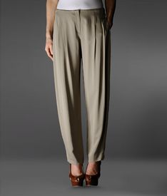EMPORIO ARMANI - Trouser with tucks