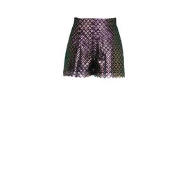 STELLA McCARTNEY, Shorts, Cutwork Embroidery Berna Shorts 