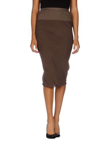 ZOOM RICK OWENS - 3/4 length skirt