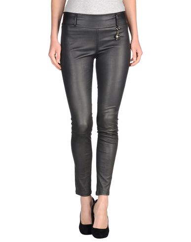 ZOOM ROBERTO CAVALLI - Leather pants