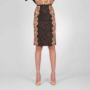 Studded Viscose Crepe Printed Skirt - Skirt or pant - BOTTEGA VENETA - PE13 - 1189