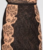 Bottega Veneta® Studded Viscose Crepe Printed Skirt Bottega Veneta® Studded Viscose Crepe Printed Skirt