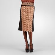 Silk Embroidered Perforated Flower Skirt - Skirt or pant - BOTTEGA VENETA - PE13 - 1659