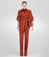 Bottega Veneta® Brique Double Wool Pant Bottega Veneta® Brique Double Wool Pant