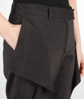 Bottega Veneta® Nero Light Silk Pant Bottega Veneta® Nero Light Silk Pant