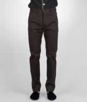 Bottega Veneta® Dark Navy Washed Gabardine Pant Bottega Veneta® Dark Navy Washed Gabardine Pant