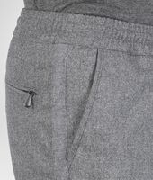 Bottega Veneta® New Light Grey Melange Reagle Flannel Pant Bottega Veneta® New Light Grey Melange Reagle Flannel Pant