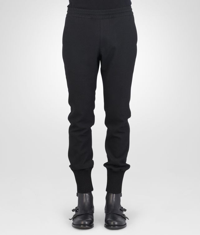 BOTTEGA VENETA Nero Soft Washed Flannel Pant Jeans or Pant U fp