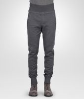 Bottega Veneta® PANTALONE NEW DARK GREY MELANGE IN JERSEY DI LANA E COTONE ORGANICO Bottega Veneta® PANTALONE NEW DARK GREY MELANGE IN JERSEY DI LANA E COTONE ORGANICO