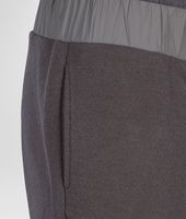 Bottega Veneta® New Dark Grey Wool Jersey Soft Nylon Pant Bottega Veneta® New Dark Grey Wool Jersey Soft Nylon Pant