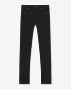ORIGINAL LOW WAISTED SKINNY JEAN IN Raw Black Stretch Denim