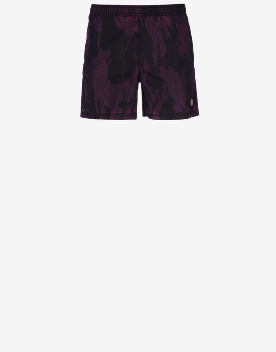 B0442 FLOWING CAMO EFFETTO RISERVA Shorts Stone Island Men