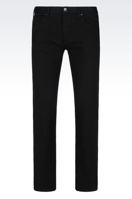 armani jeans j45 slim fit black