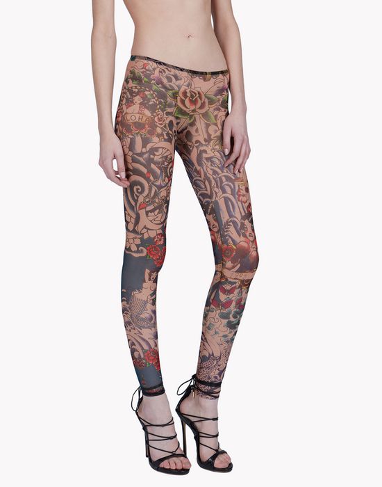 tattoo leggings underwear Woman Dsquared2