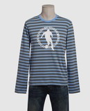 BIKKEMBERGS - T-shirt maniche lunghe
