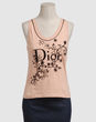 CHRISTIAN DIOR BOUTIQUE - Sleeveless t-shirts