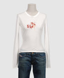 AGAINST MY KILLER - Long sleeve t-shirts