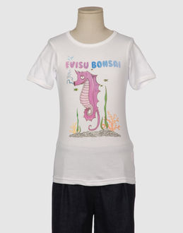 EVISU BONSAI Short sleeve t-shirts - Item 37132126
