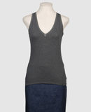 BRUNELLO CUCINELLI - T-shirt senza maniche