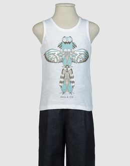 LITTLE PAUL JOE Sleeveless t shirts Item 37223816
