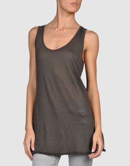 120% Lino Sleeveless T-shirts - Item 37230910