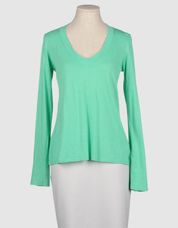 James Perse Standard Long Sleeve T-shirts - Item 37231310