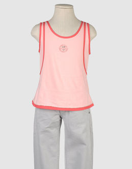 LJD MARITHE FRANCOIS GIRBAUD Sleeveless t shirts Item 37244166