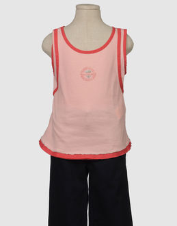 LJD MARITHE FRANCOIS GIRBAUD Sleeveless t shirts Item 37246856