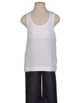 LJD MARITHE FRANCOIS GIRBAUD Sleeveless t shirts Item 37254585