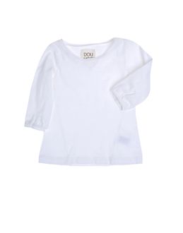 discount designer clothing: DOUDOU Long sleeve t-shirts - Item 37258543