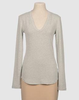 James Perse Standard Long Sleeve T-shirts - Item 37287229