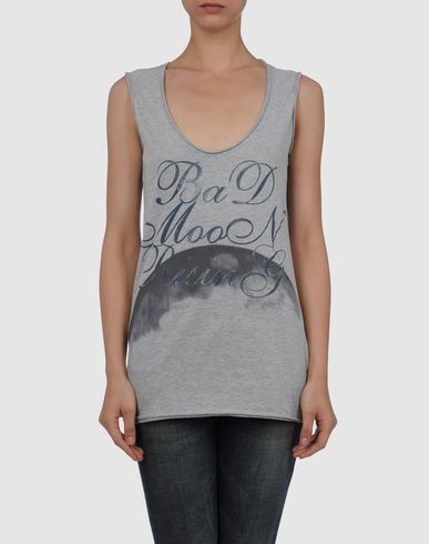 ZOOM DIESEL BLACK GOLD - Sleeveless t-shirt