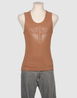 &Auml;rmelloses T-Shirt - REPLAY - BEI YOOX.COM