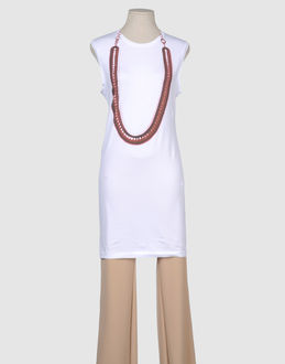 Maria Francesca Pepe Sleeveless T-shirts - Item 37307818