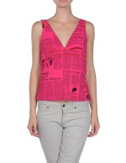 JOHN GALLIANO BEACHWEAR - Sleeveless t-shirt