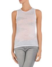 STELLA McCARTNEY - Sleeveless t-shirt