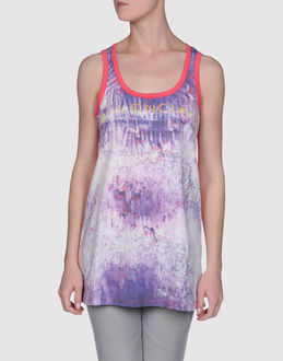 Balenciaga - Tops - t-shirts sans manches
