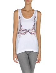 McQ - T-shirt sans manches