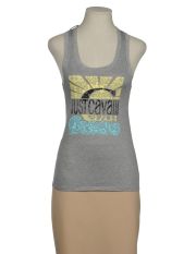 JUST CAVALLI BEACHWEAR - Sleeveless t-shirt