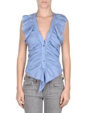 DANIELE ALESSANDRINI DENIM - Camicia senza maniche