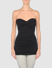 NORMA KAMALI - Top a fascia