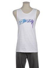 STUSSY - Sleeveless t-shirt