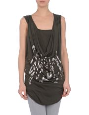 GOLDEN CUT - T-shirt senza maniche