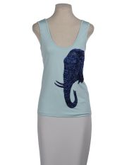 YES LONDON - T-shirt senza maniche
