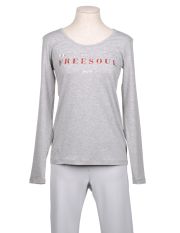 FREESOUL - T-shirt maniche lunghe