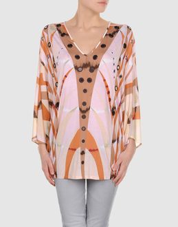 EMILIO PUCCI Short sleeve t-shirts - Item 37354607